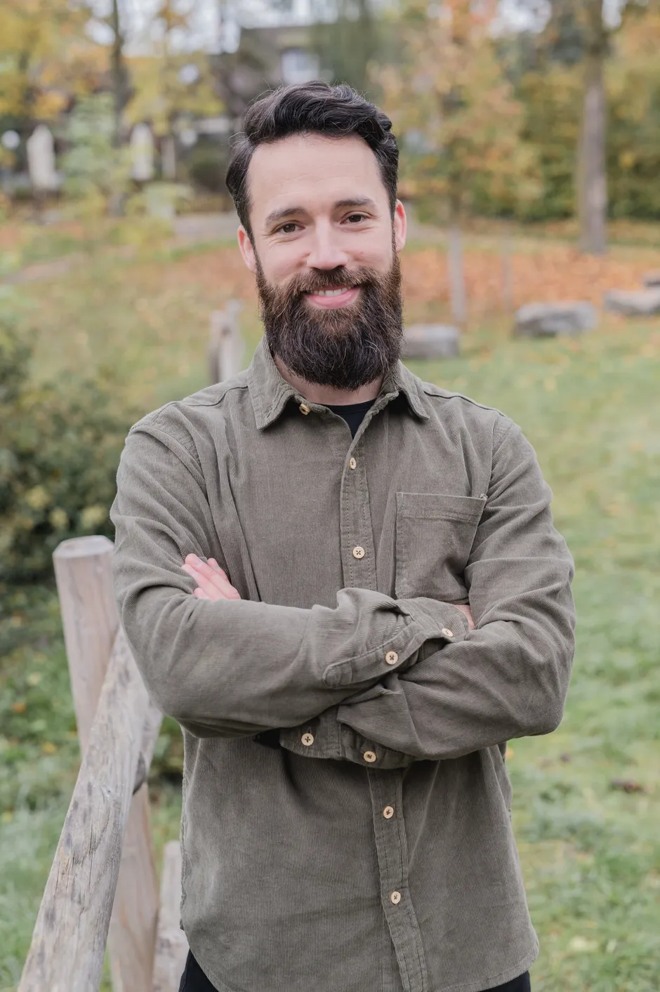 Benjamin Geier im Freien
